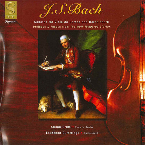 Bach / Crum / Cummings - Sonatas Viola Da Gamba & Harpsichord BWV 1027-1029 [CD]