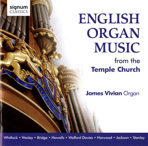 James Vivian - English Organ Music from Temple Church [CD]