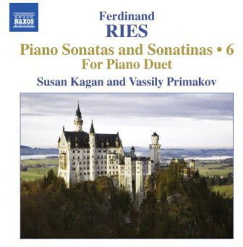 Vassily Primakov - Piano Sonatas 6: Three Sonatas for Piano Duet [CD]