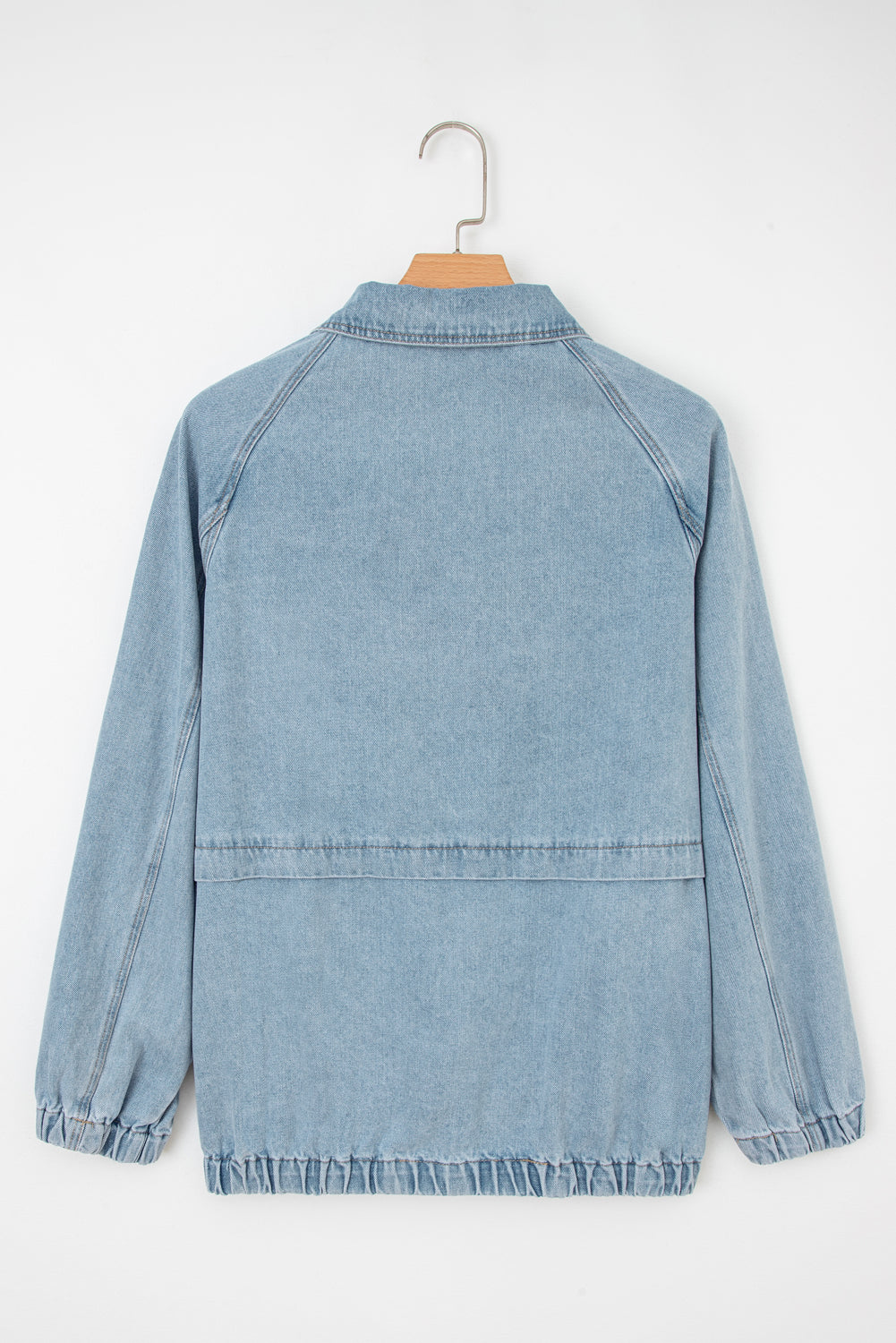 Abigail Collared Zip Up Jacket