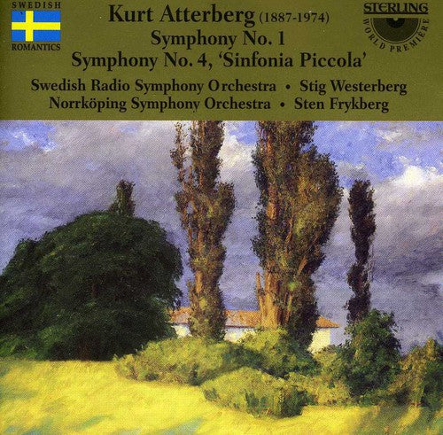 Atterberg / Westerberg / Frykberg - Symphony 1 Op 3 / Symphony 4 Op 14 [CD]