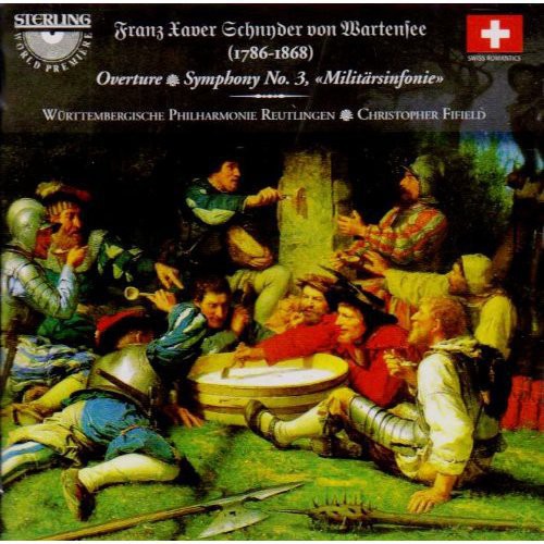 Wartensee / Fifield / Wurttembergishe Philharmonie - Overture in C minor / Symphony 3 in B Flat Major [CD]