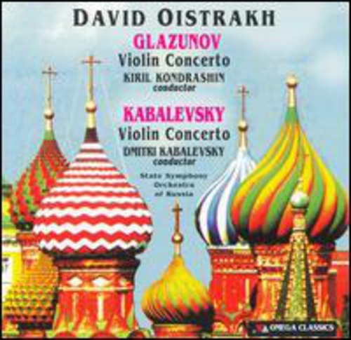 Glazounov / Kabalevsky / Oistrakh / Ussr Sym Orch - Violin Concertos [CD]