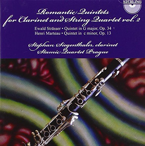 Strasser / Siegenthaler / Stamic Quartet Prague - Romantic Quintets for Clarinet and String Quintet [CD]