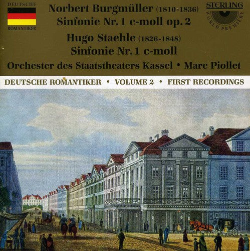 Burgmuller / Staehle / Piollet - Symphony 1 C minor Op 2 [CD]
