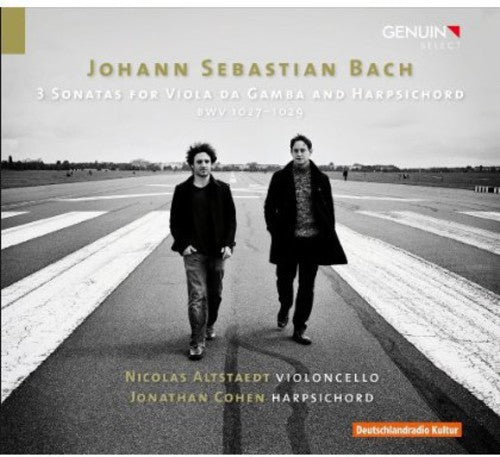 Jonathan Cohen - 3 Sonatas for Viola Da Gamba & Harpsichord [CD]