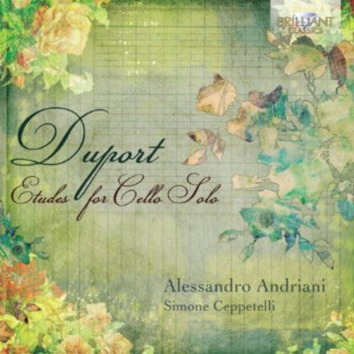 Alessandro Andriani - Etudes for Cello Solo [CD]