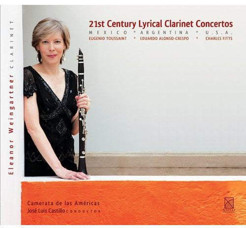 Eleanor Weingartner - 21st Century Lyrical Clarinet Concertos [CD]