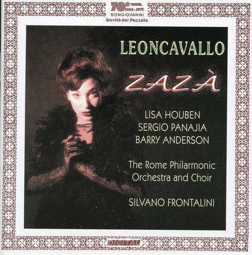 Leoncavallo / Houben / Mastromarino / Frontalini - Zaza [2 CD]