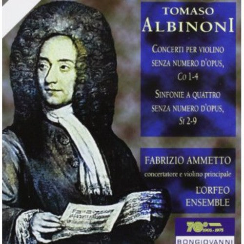 L'Orfeo Ensemble - Concerti For Violin / Sinfonia A Quattro [CD]