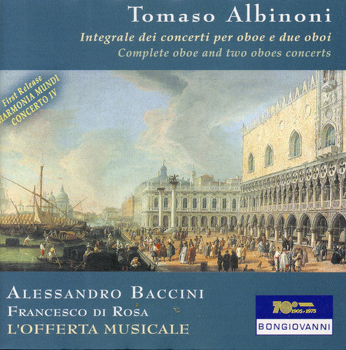 Albinoni / Baccini / Di Rosa / Parravicini - Complete Oboe Concertos [CD]