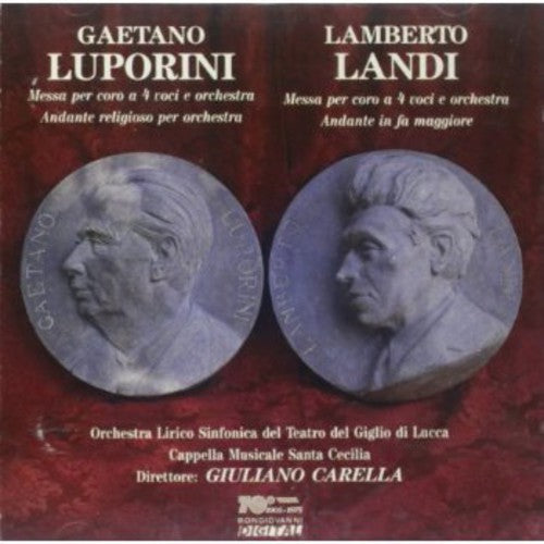 Giuliano Carella - Andante Religioso Per Orchestra / Messa Per Coro [CD]