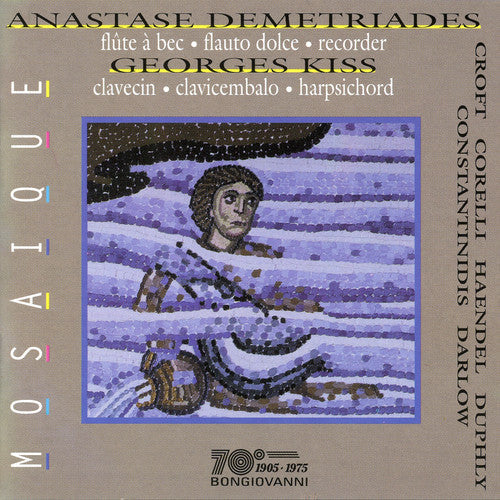 Handel / Demetriades - Sonata in Do Maggiore Op 1 N 7 Per Flauto E B.C. [CD]