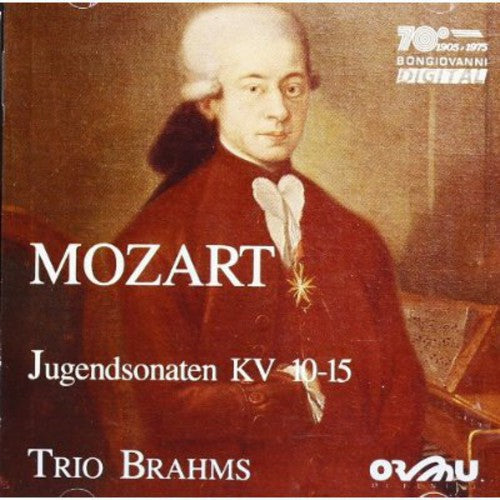 Trio Brahms - Jugendsonaten KV 10-15 Per Pianoforte / Violino E [CD]