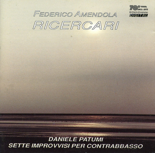 Amendola / Patumi - Ricercari [CD]