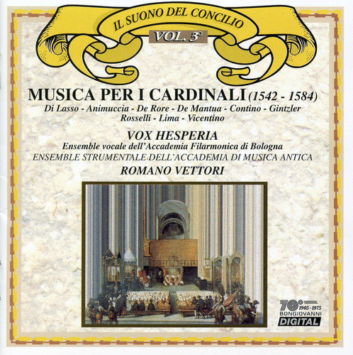 Contino / Romano Vettori - Musica Per I Cardinali [CD]