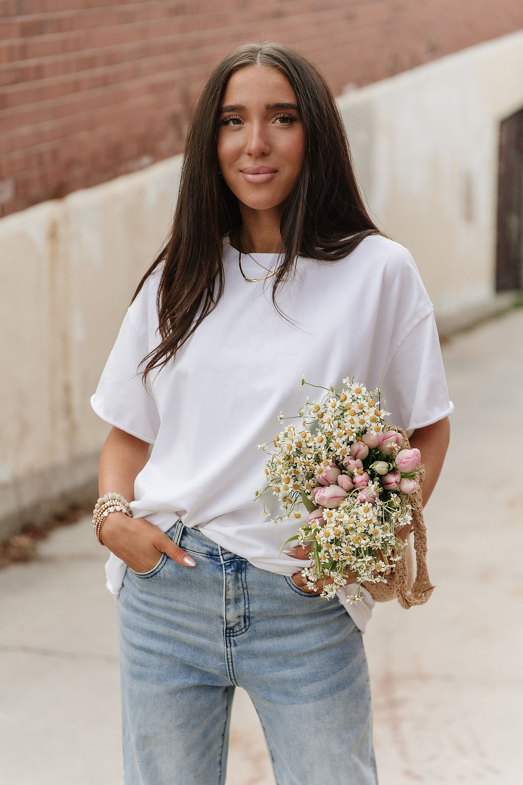 Boyfriend Tee - White