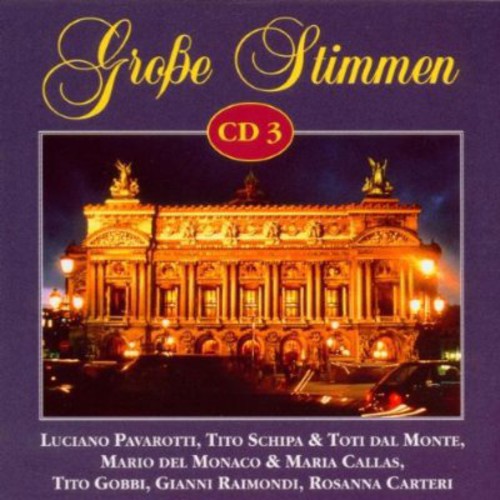 Mozart / Pavarotti / Schipa / Lanza - Great Voices 3 [CD]