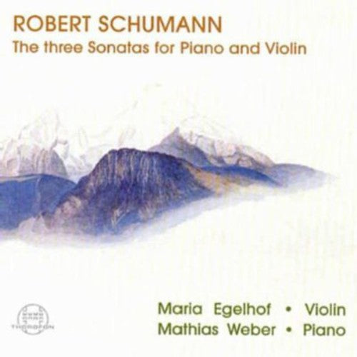 Maria Egelhof - 3 Sonatas for Violin & Piano [CD]