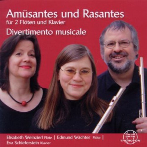 Mozart / Divertimento Musicale - Amusantes & Rasantes for 2 Flute &Piano [CD]