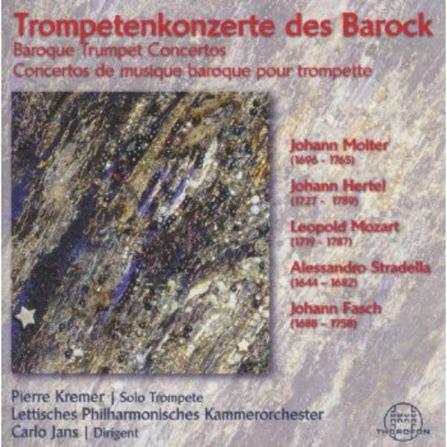 Molter / Jans / Lettisches Phil Kammerorch - Baroque Trumpet Concert [CD]