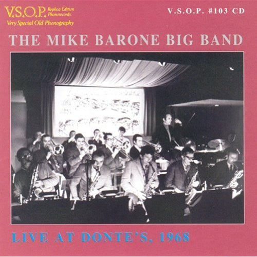 Barone,mike - Live At Donte's 1968 - Music CD