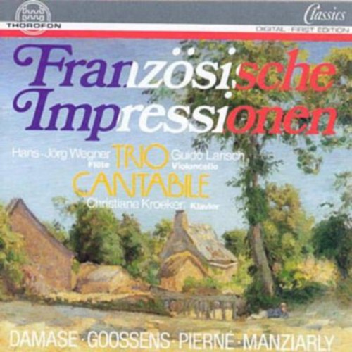 Cantabile - French Impressions / Son Flute Piano & Violincello [CD]