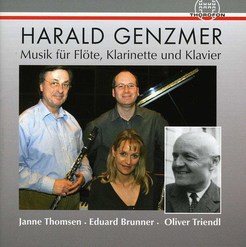 Janne Thomsen - Works for Flute Clarinet & Piano [CD]