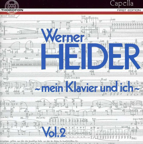 Werner Heider - My Piano & I / 15 Tools / Hist of Music [CD]