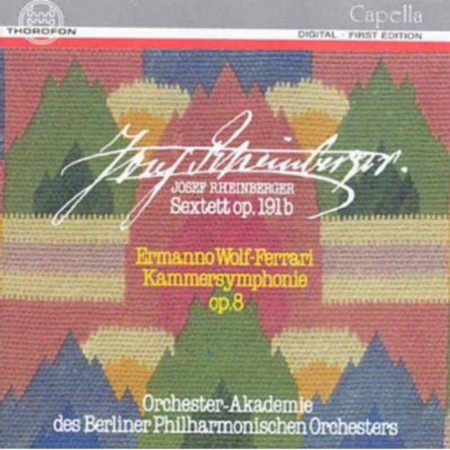 Orchester-Akademie des Berliner Philharmonischen Orchesters - Sextet / Sinfonia Da Camera Music CD