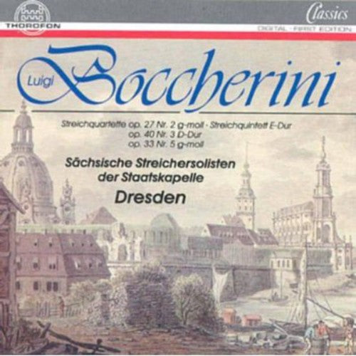 Bocherini / Sachsische Streichsolisten - String Quartets [CD]