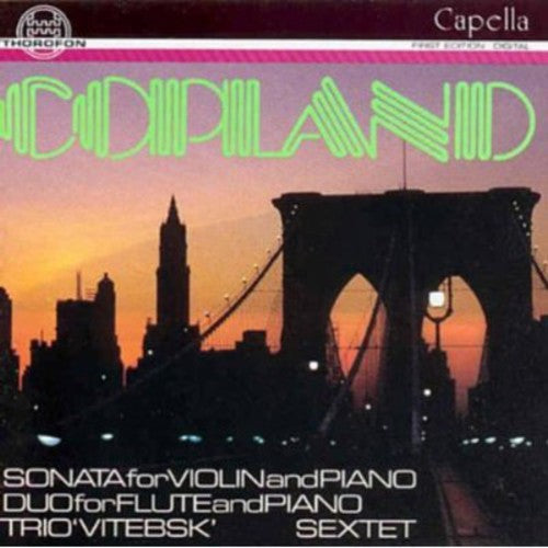 Copland - Vitebsk Trio for Piano Violin & Cello [CD]