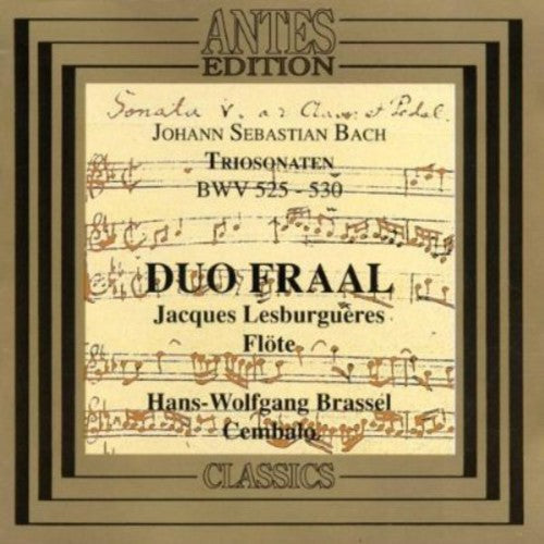 Bach / Duo Fraal - Trio Sonatas BWV 525-530 [CD]