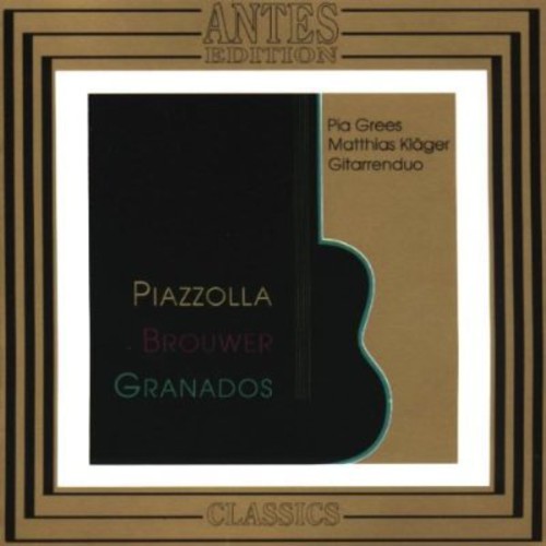 Gitarrenduo Pia Grees - Works for Two Guitars / Valses Poeticos [CD]