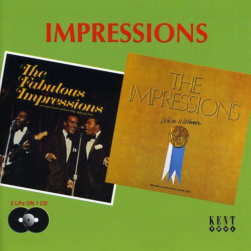 Impressions - Fabulous Impressions / We're A Winner - Music CD