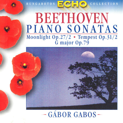 Beethoven / Gabor Gabos - Piano Sonatas: Moonlight Op 27/2 / Tempest Op 31 [CD]