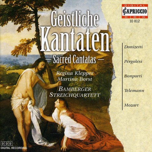 DONIZETTI/PERGOLESI/BONPORTI - Sacred Cantatas [CD]