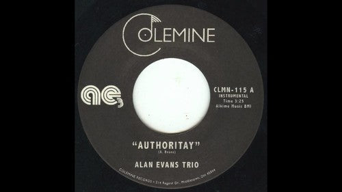Evans,alan - Authority / Drop Hop - Vinyl Record