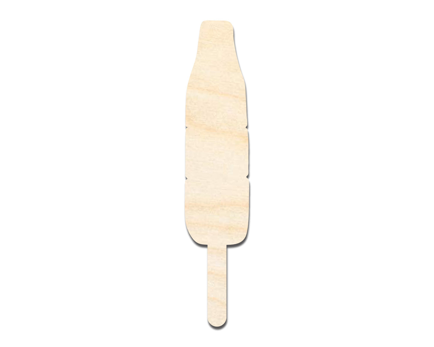 Unfinished Wood Patriotic Popsicle Shape | DIY Craft Cutout | up to 46" DIY