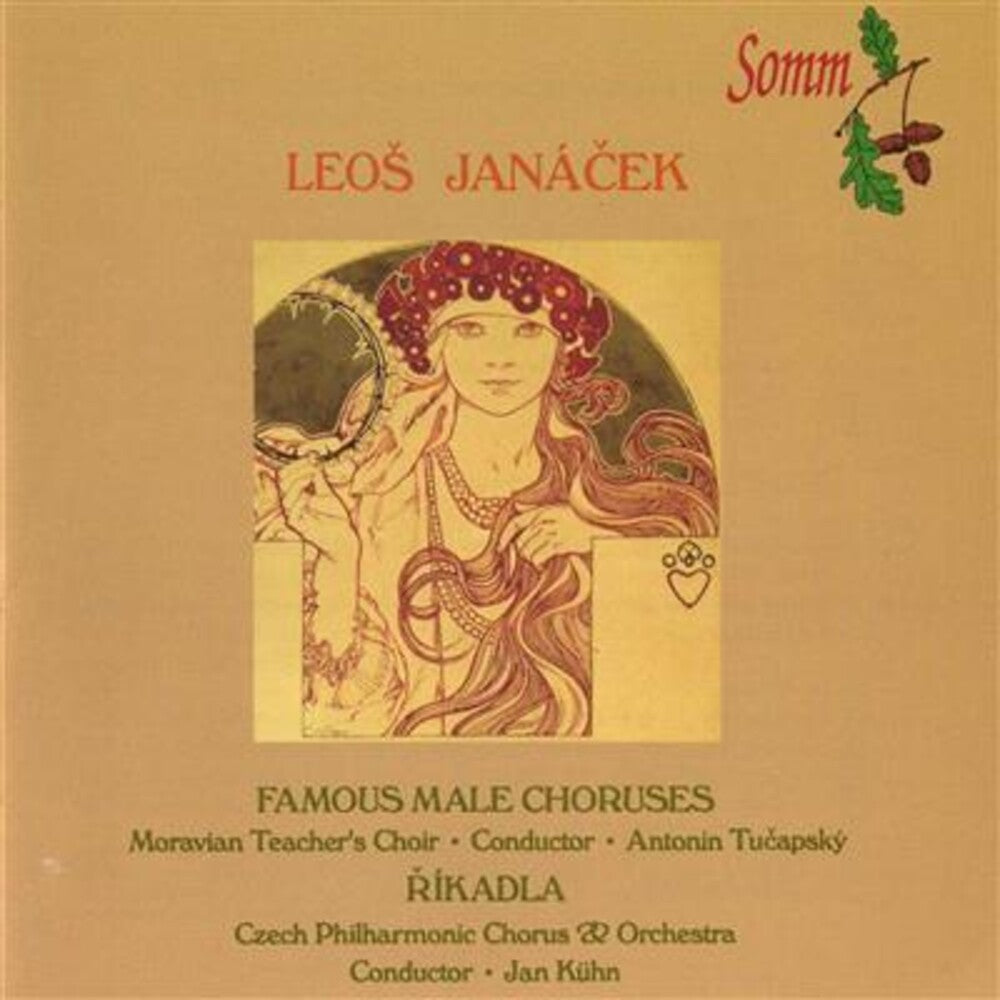 Czech Philharmonic Choir, Brno - 9 Male choruses / Rikadla [CD]