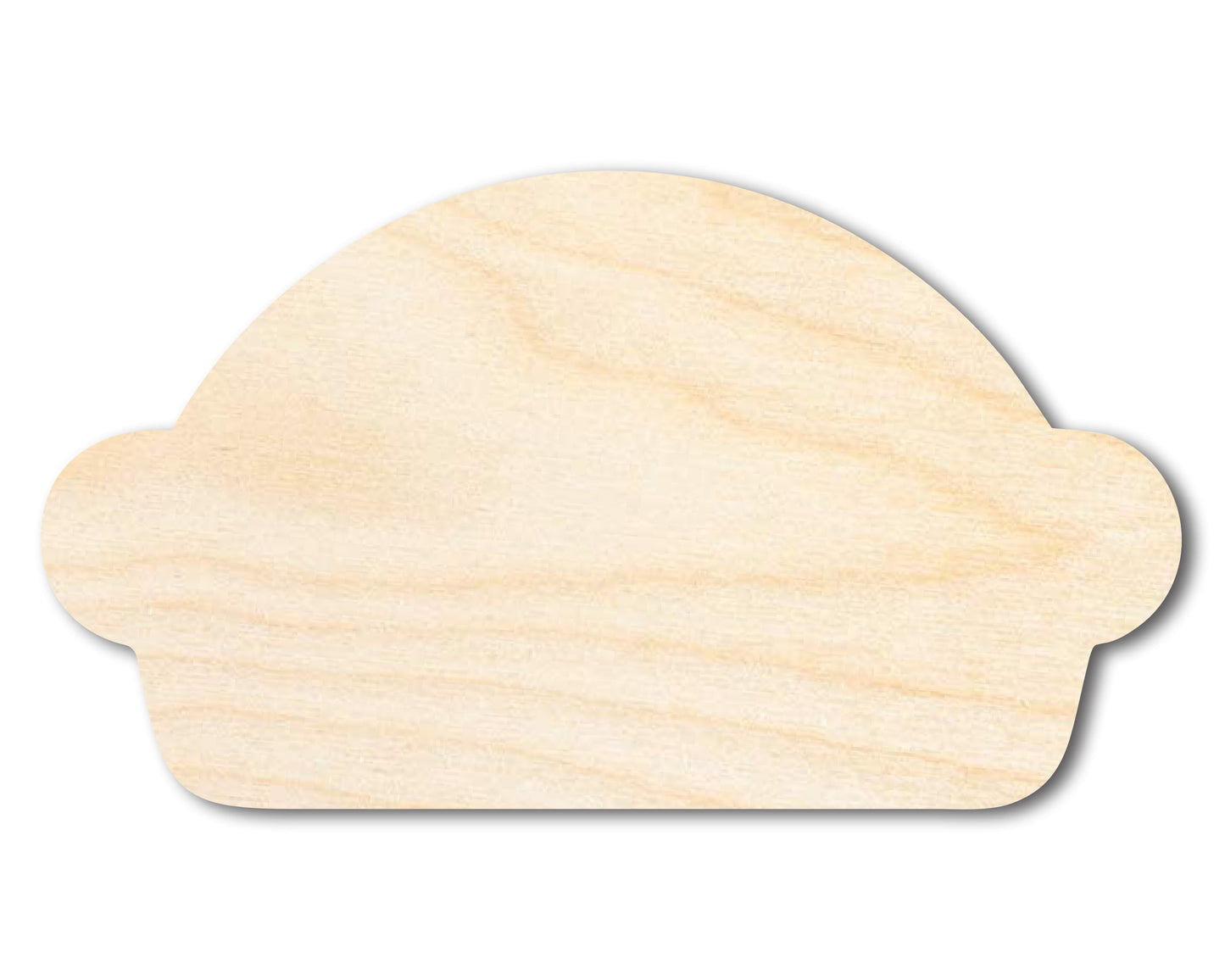 Unfinished Wood Pie Shape | DIY Craft Cutout | up to 46" DIY