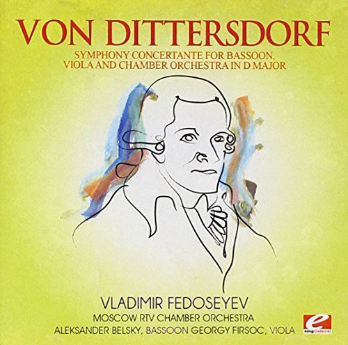 Moscow RTV Chamber Orchestra - Symphony Concertante Bassoon Viola & Chamber Orch [CD]