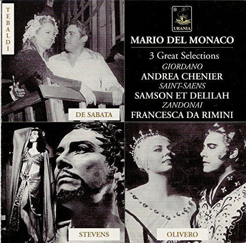 Giordano / Zandonai / Saint-Saens / Monaco - 3 Operatic Selections [CD]
