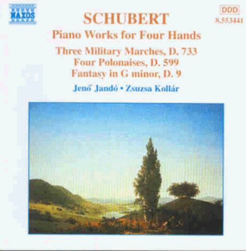 JenÅ‘ Jandó - Piano Works for 4 Hands / Three Military Marches [CD]
