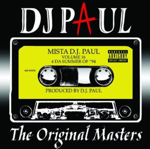Dj Paul - The Original Masters, Vol. 16 [CD]