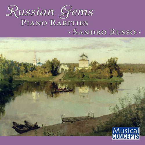 Sandro Russo - Russian Gems: Piano Rarities [CD]