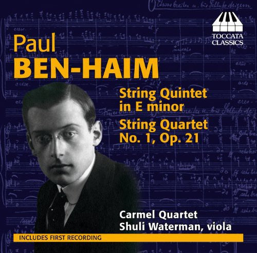 Carmel Quartet - String Quintet in E minor / String Quartet No. 1 [CD]