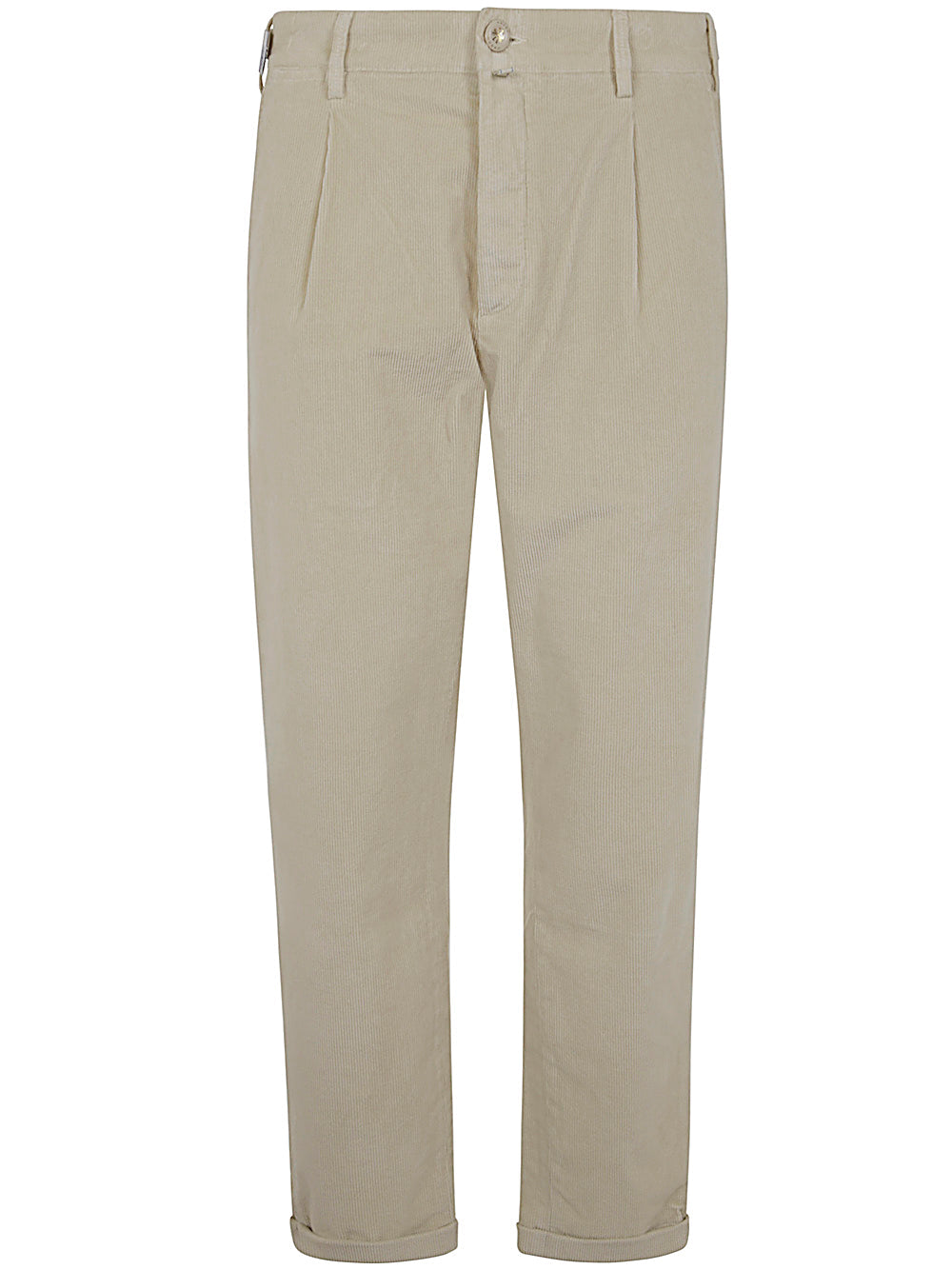 Jacob Cohen Men Crop Slim Single Pence Henry Pant