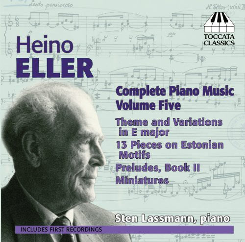 Sten Lassmann - Complete Piano Works 5 [CD]