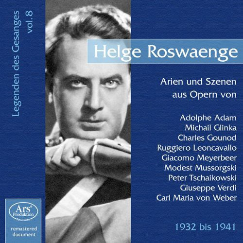 Roswaenge / Glinka / Gounod / Leoncava - Legenden Des Gesangs 8 [CD]